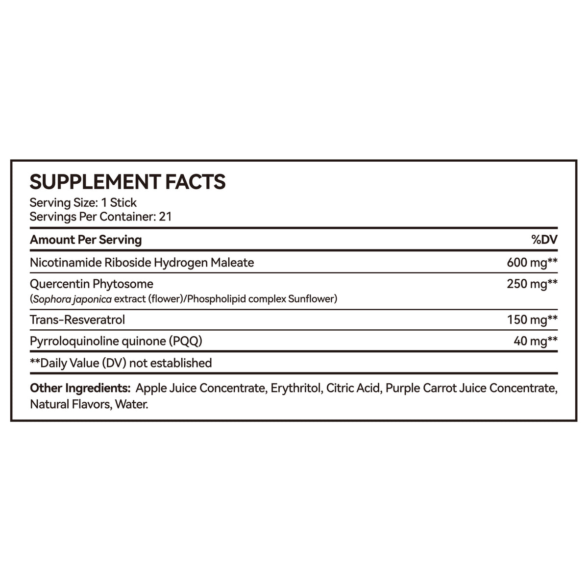 Women's NAD Fruity Syrup