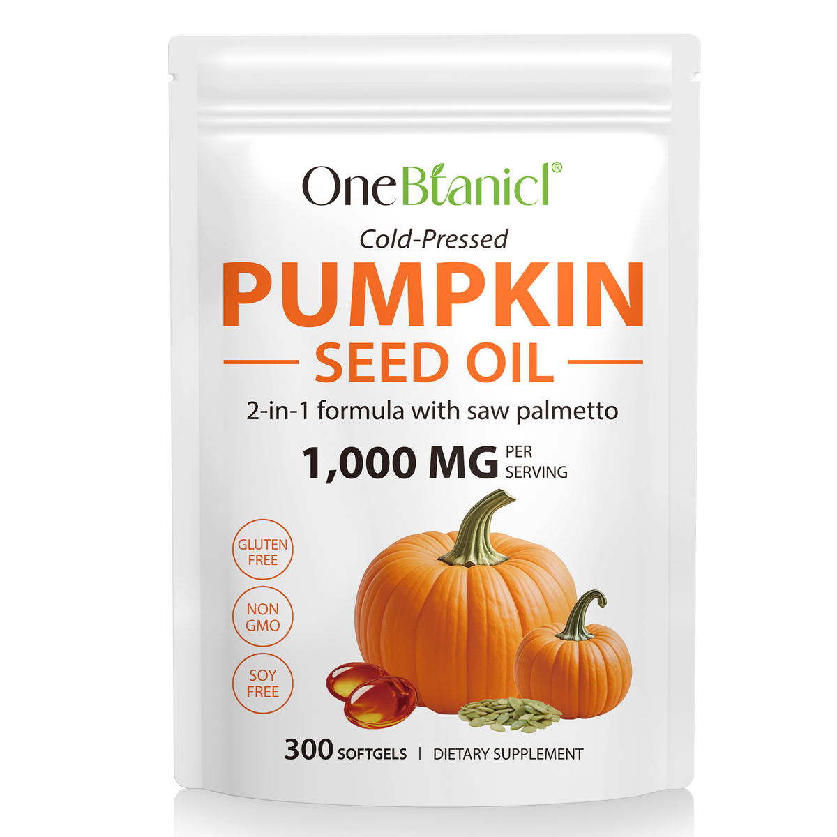 Pumpkin Seed Oil Capsules  300p