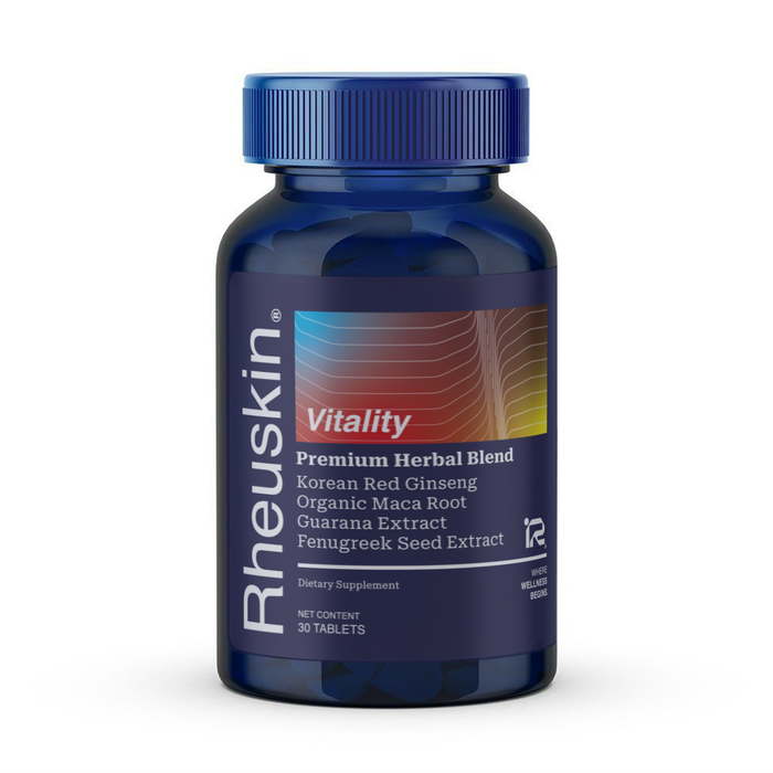 Rheuskin Vitality Food Supplement - front (EN)