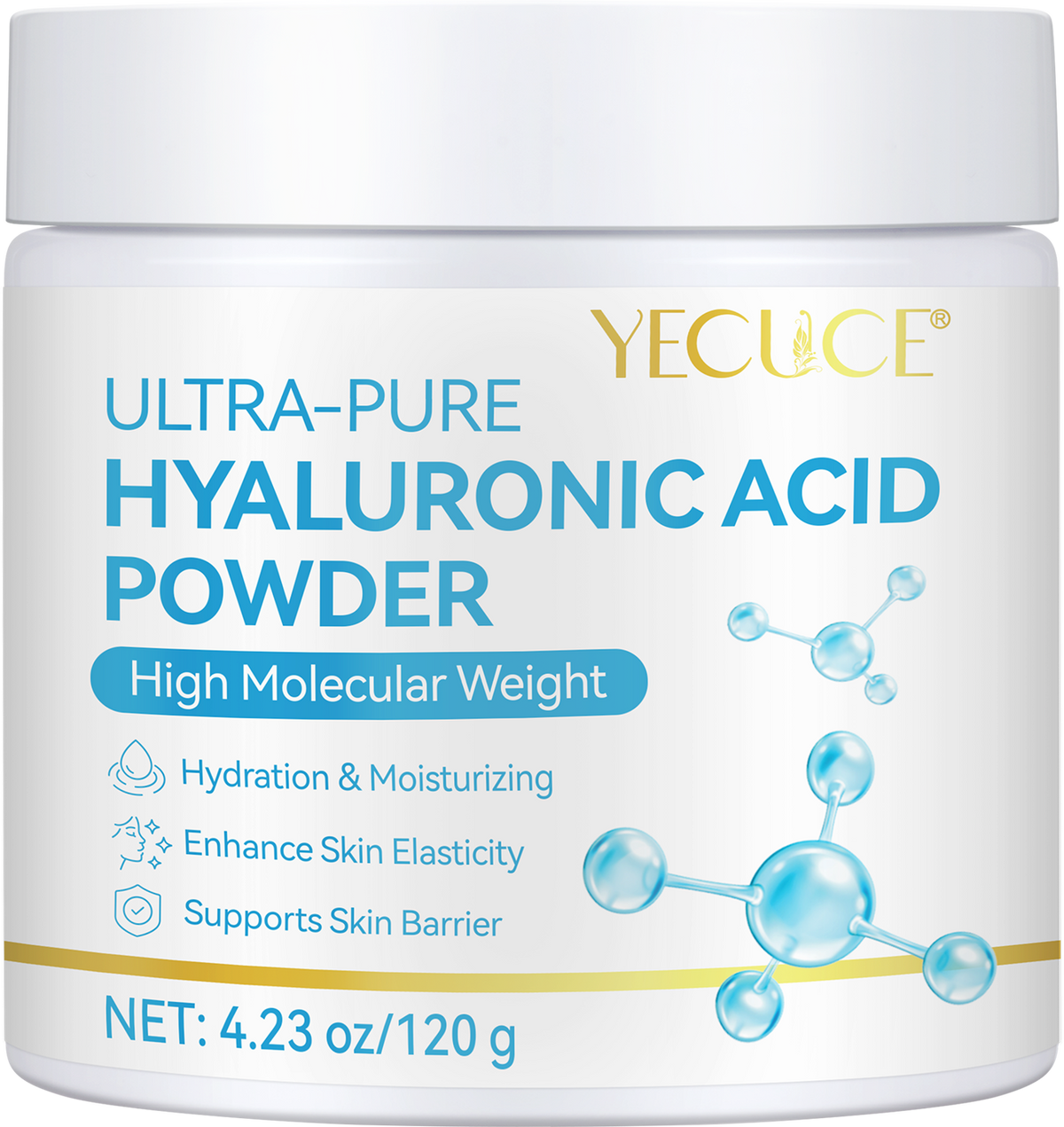 Hyaluronic acid powder